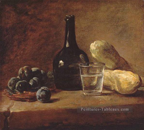 Prune Nature morte Jean Baptiste Simeon Chardin Peintures à l'huile